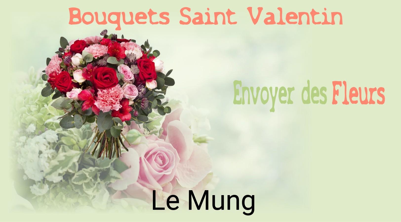 Roses de Saint-Valentin livrées à Le Mung